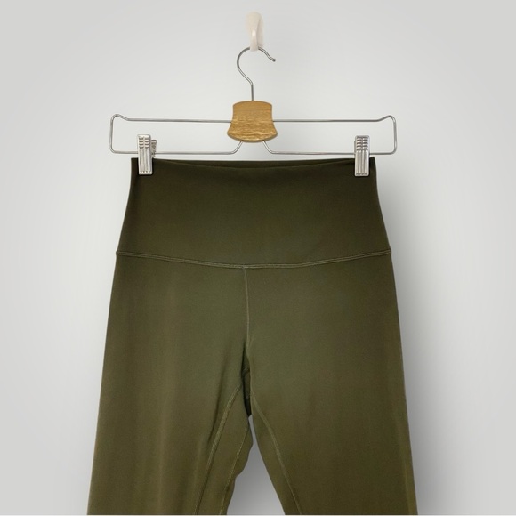 Lululemon Align Pant *Full Length 28" Dark Olive Sz 6 - Picture 3 of 11